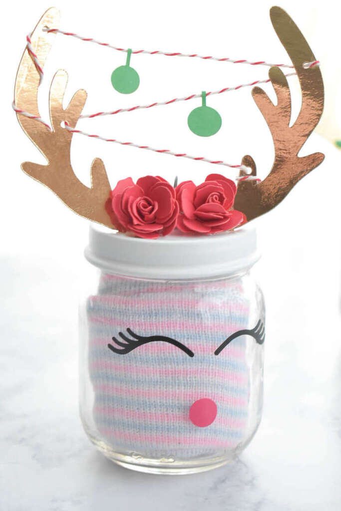 Baby food jar keepsake ornament