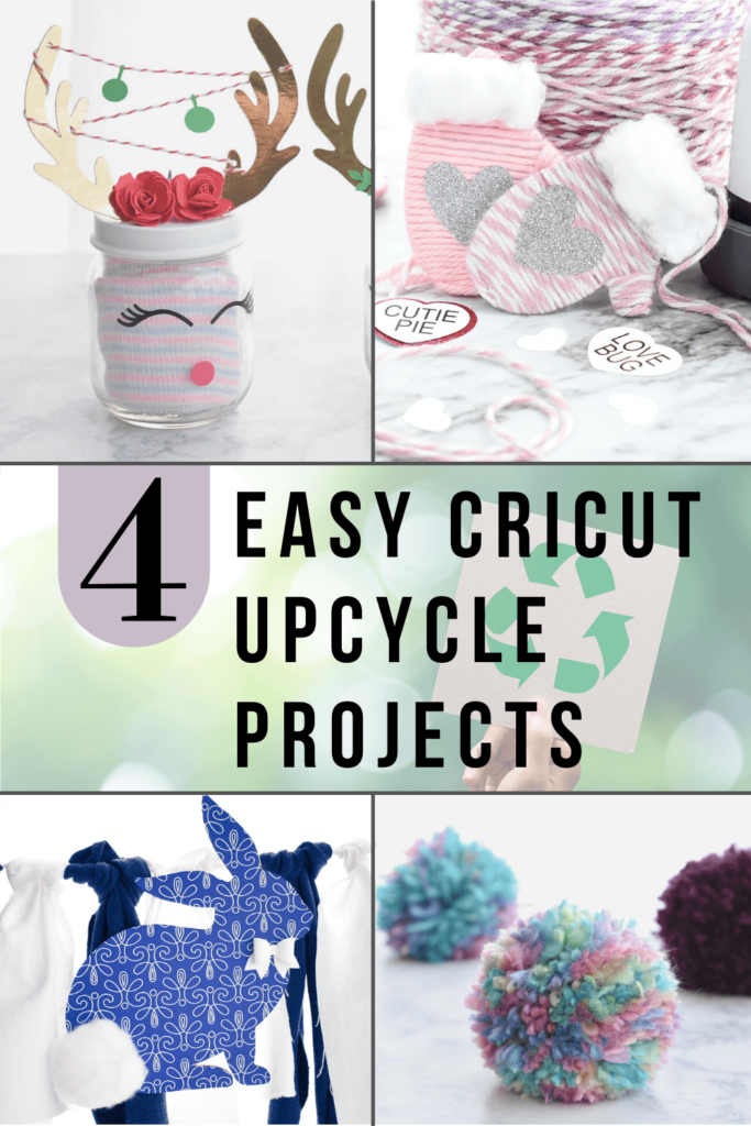 Four Easy Cricut Upcycle Projects