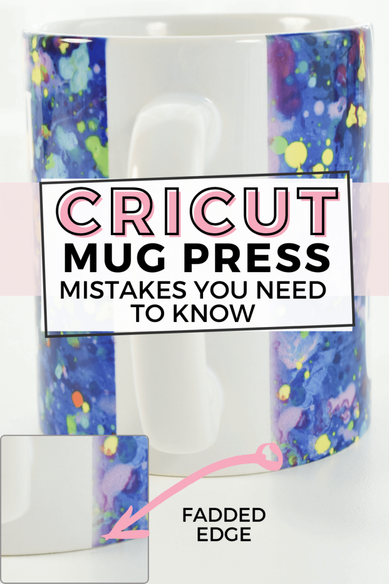 Cricut Mug Press Mistakes and how to avoid them