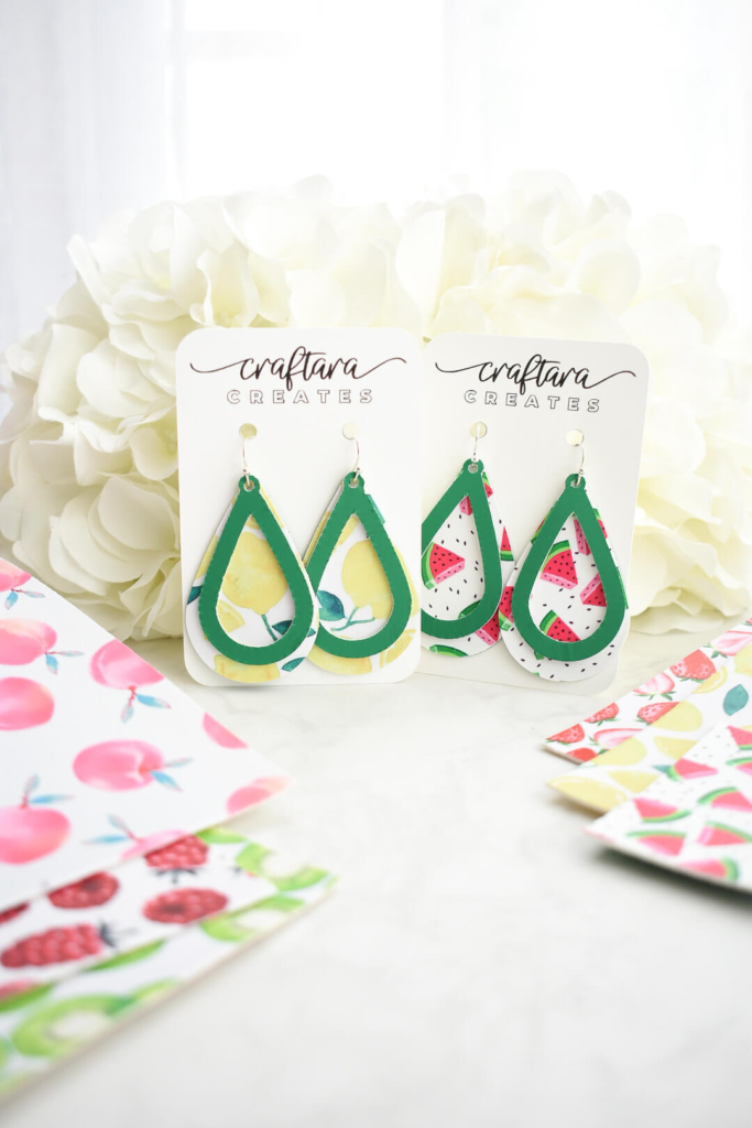 How to make faux leather earrings with tips and tricks to apply heat  transfer vinyl 