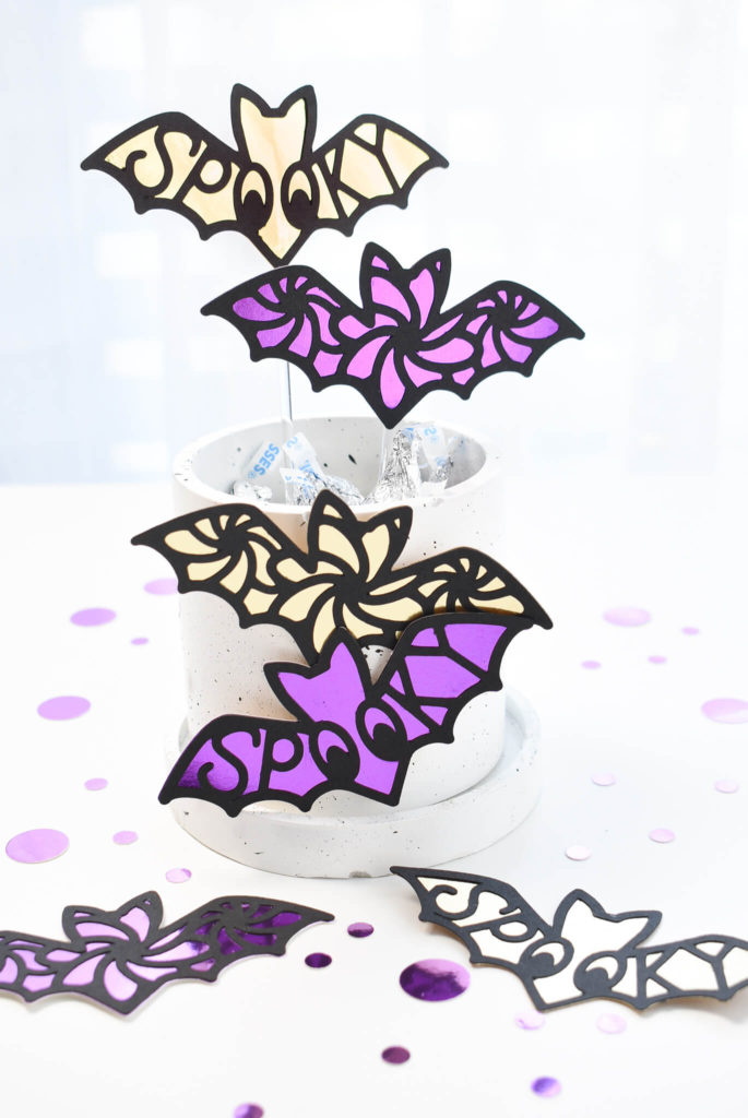 DIY Halloween cake Toppers