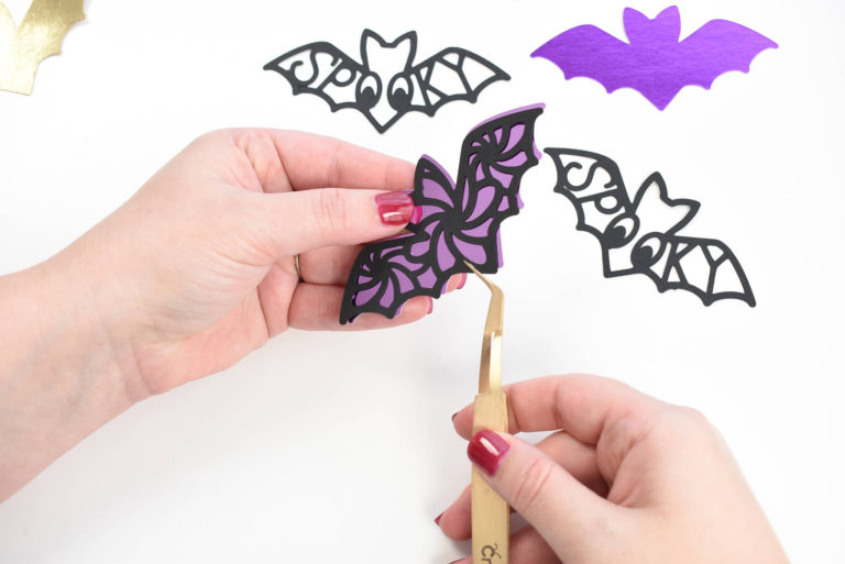 DIY Halloween cake Toppers