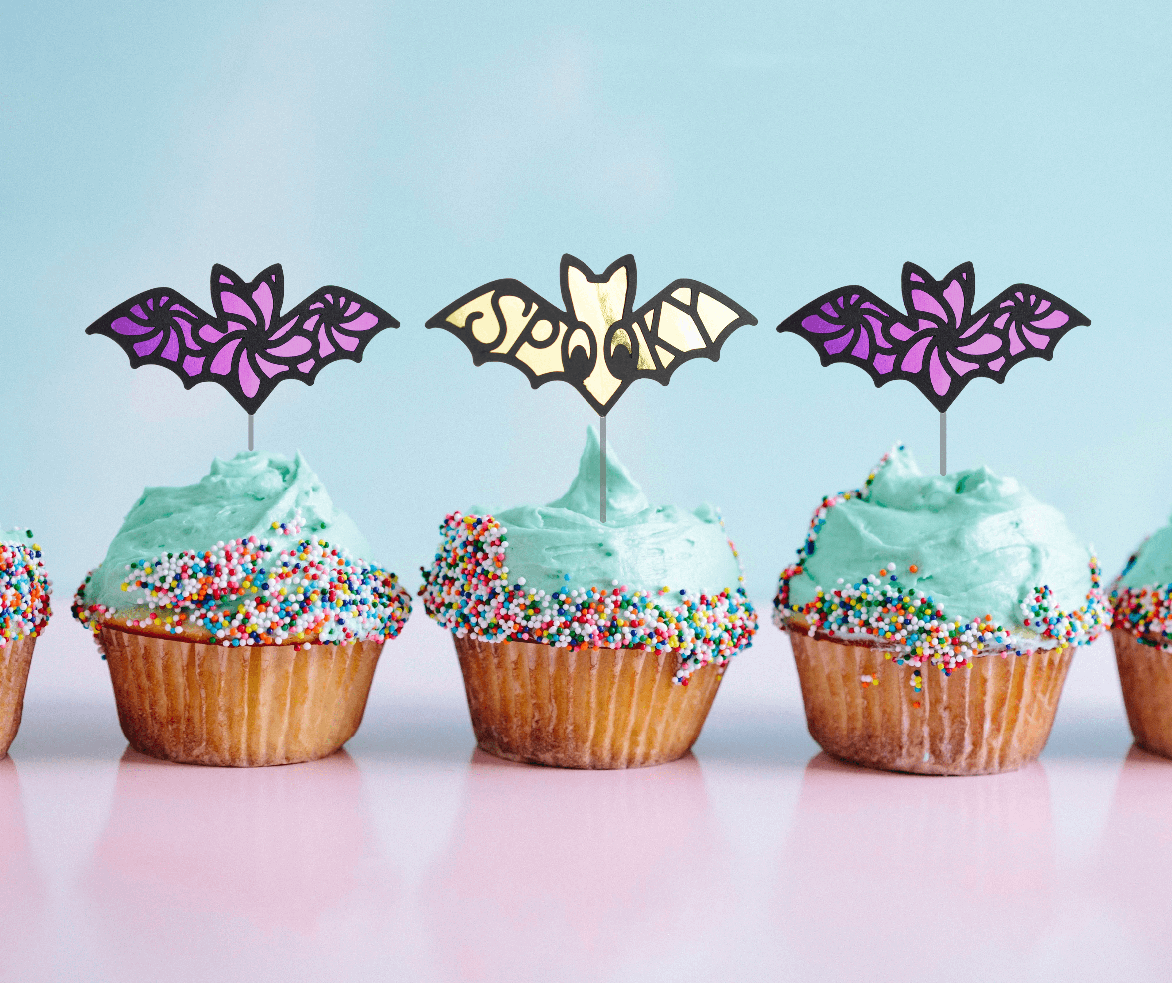 DIY Halloween cake Toppers