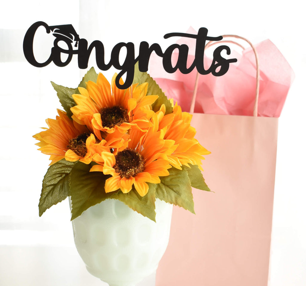 DIY graduation gift ideas - Flowers