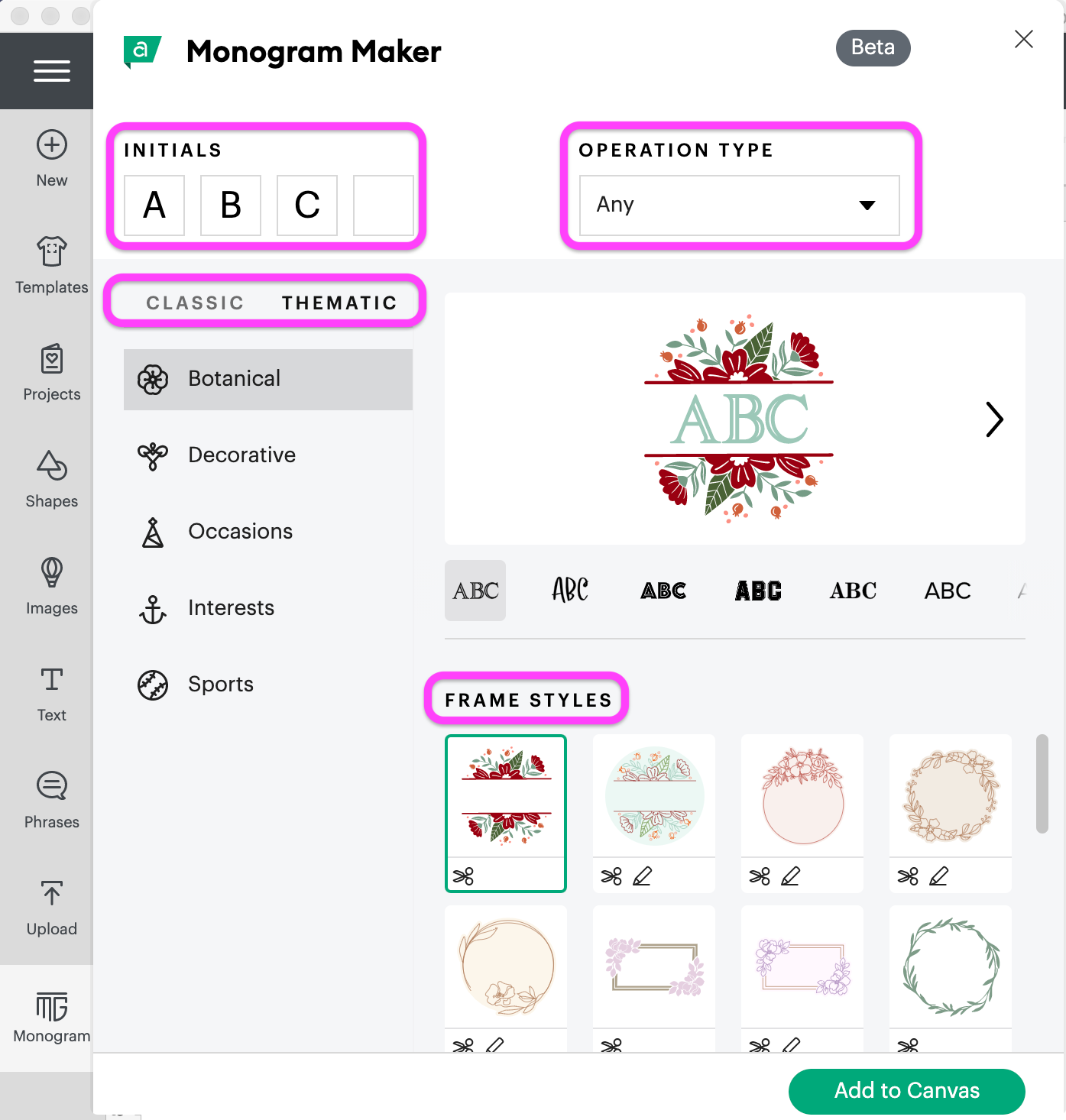 The easiest way to make a monogram with Cricut - Craftara Creates
