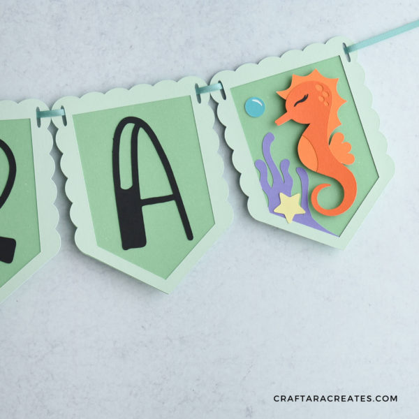 Under The Sea Birthday - Seahorse