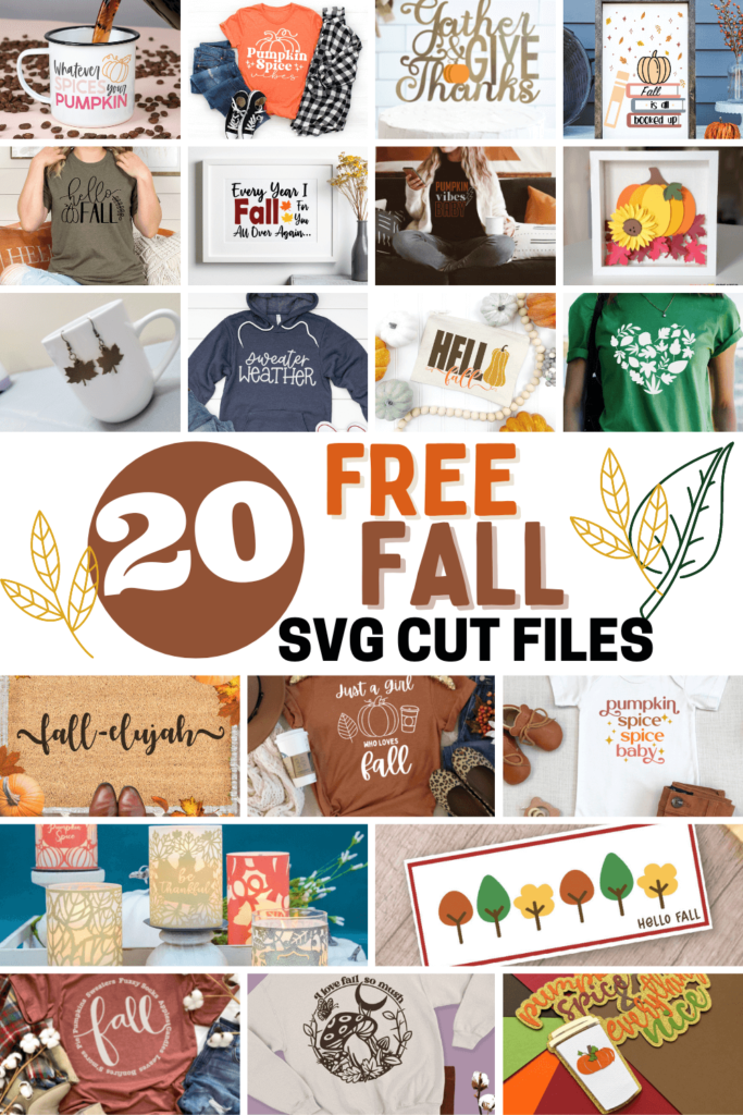 Free Fall SVG Cut Files